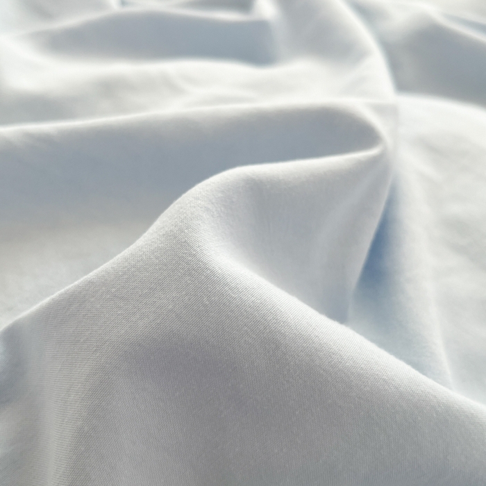 91家纺网 家纺一手货源 找家纺 雨帆家纺 2026新款素色双拼水洗棉混搭四件套 兰+深蓝