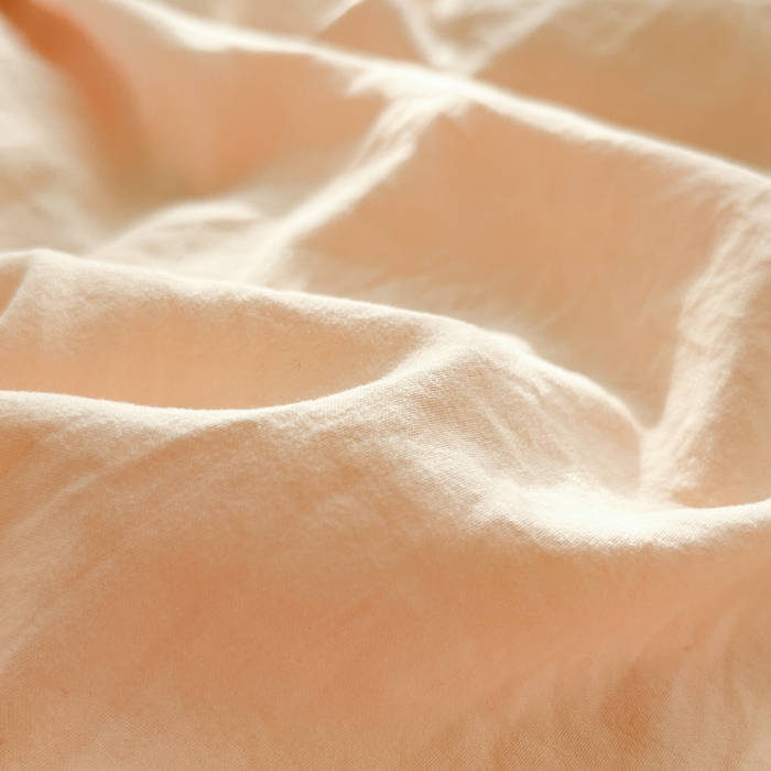 91家纺网 家纺一手货源 找家纺 雨帆家纺 2026新款素色双拼水洗棉混搭四件套 玉+咖