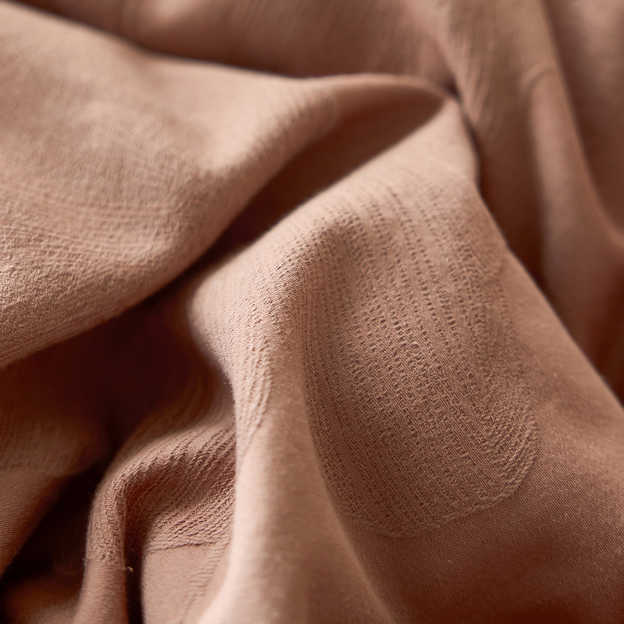 91家纺网 家纺一手货源 找家纺 小懒猪 2026新款亲肤舒适立体全棉纯棉提花四件套-二 花柔玉净-深秋咖