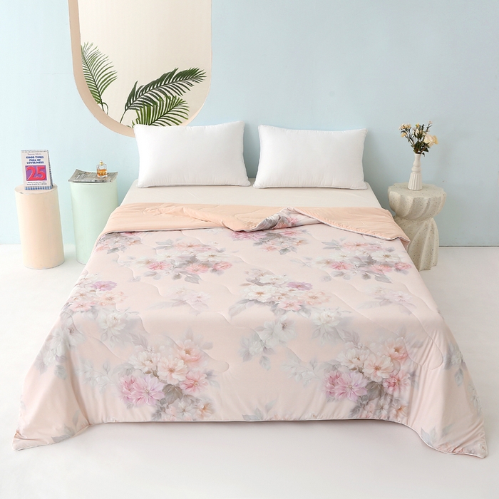 91家纺网 家纺一手货源 找家纺 （总）亚龙工厂店 2026新款大版数码云母冰丝夏凉被被子被芯