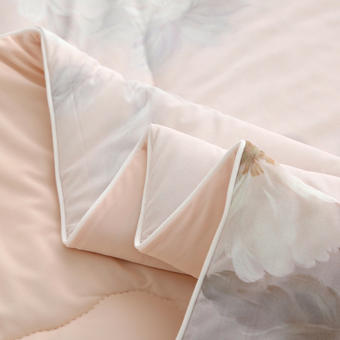 91家纺网 家纺一手货源 找家纺 亚龙工厂店 2026新款大版数码云母冰丝夏凉被被子被芯 尔雅玉