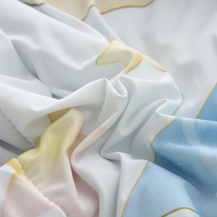 91家纺网 家纺一手货源 找家纺 亚龙工厂店 2026新款大版数码云母冰丝夏凉被被子被芯 哈利城堡