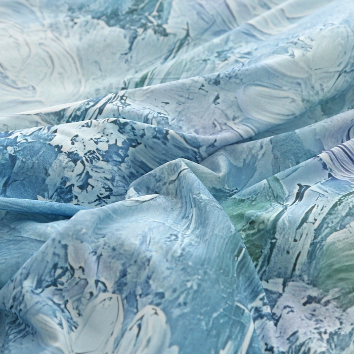 91家纺网 家纺一手货源 找家纺 亚龙工厂店 2026新款大版数码云母冰丝夏凉被被子被芯 海岛恋