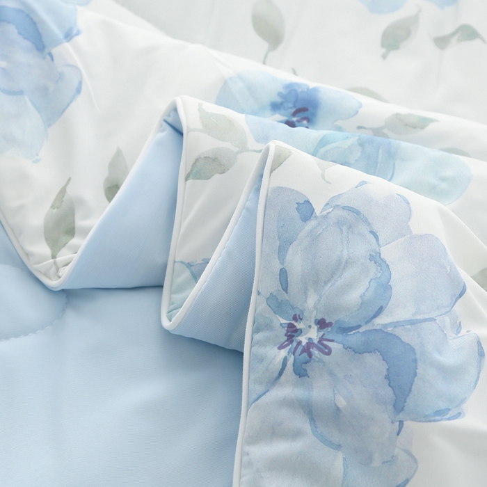 91家纺网 家纺一手货源 找家纺 亚龙工厂店 2026新款大版数码云母冰丝夏凉被被子被芯 美娜兰