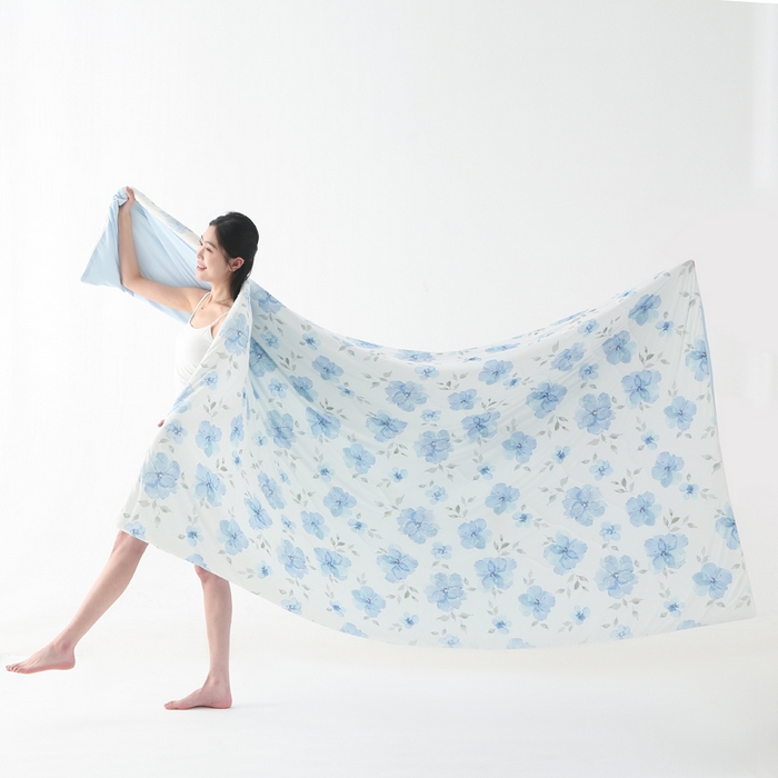 91家纺网 家纺一手货源 找家纺 亚龙工厂店 2026新款大版数码云母冰丝夏凉被被子被芯 美娜兰