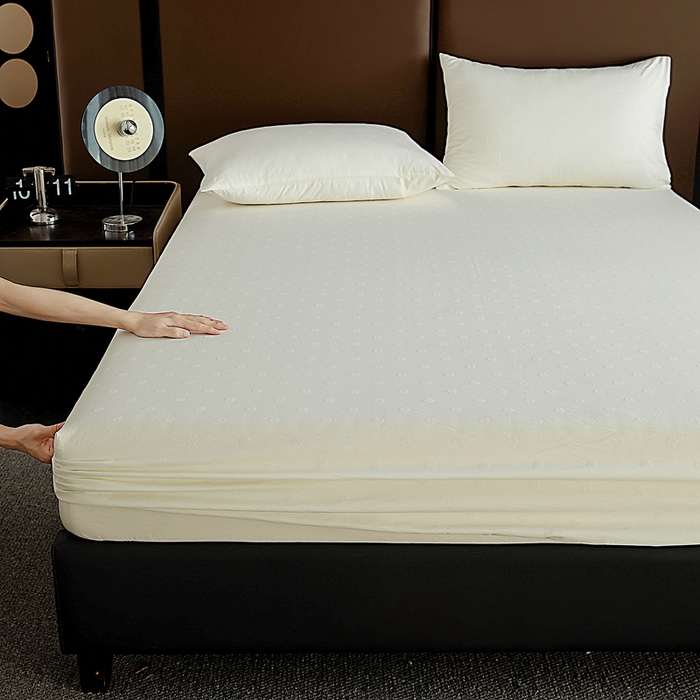 91家纺网 家纺一手货源 找家纺 （总）宇淳国际 2026新款青铜神话系列水洗棉纯色单床笠