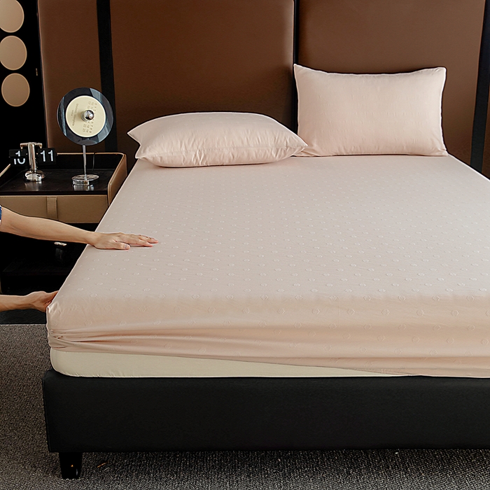 91家纺网 家纺一手货源 找家纺 （总）宇淳国际 2026新款青铜神话系列水洗棉纯色单床笠