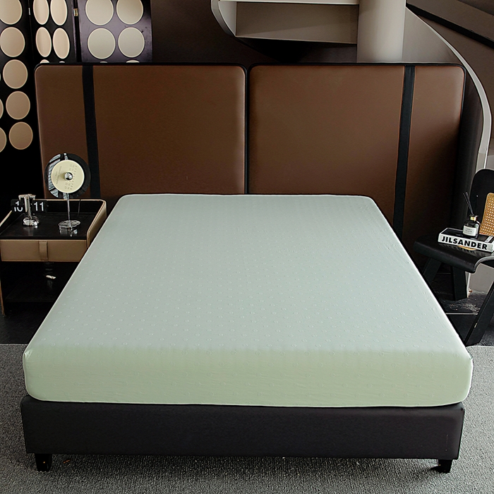 91家纺网 家纺一手货源 找家纺 宇淳国际 2026新款青铜神话系列水洗棉纯色单床笠 草珊瑚