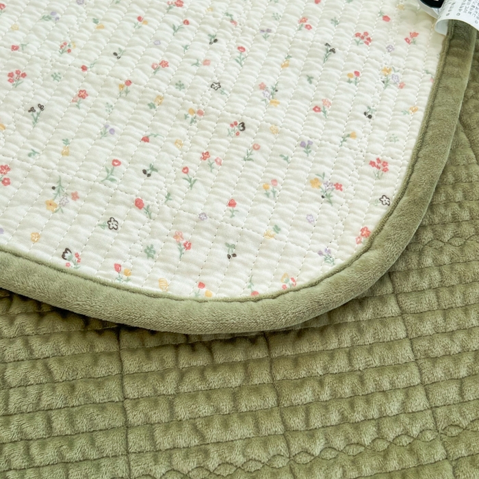 91家纺网 家纺一手货源 找家纺 （总）欣宜家纺 2026新款全棉纱布加宝宝绒填充棉花床盖三件套