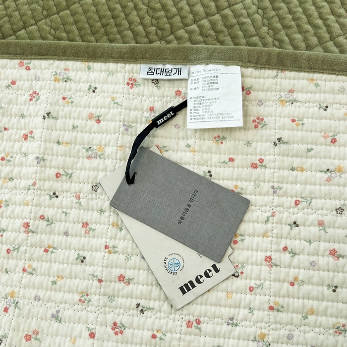 91家纺网 家纺一手货源 找家纺 欣宜家纺 2026新款全棉纱布加宝宝绒填充棉花床盖三件套 白芷-粉