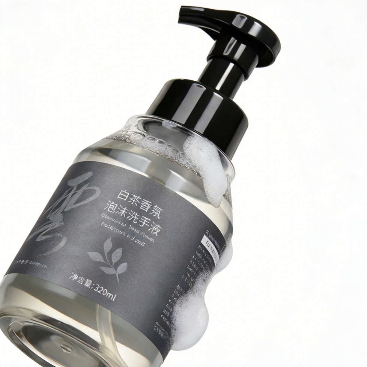 91家纺网 家纺一手货源 找家纺 （总）安力森/诚臻酒店用品 2026新款白茶香氛泡沫洗手液320ml酒店宾馆批发