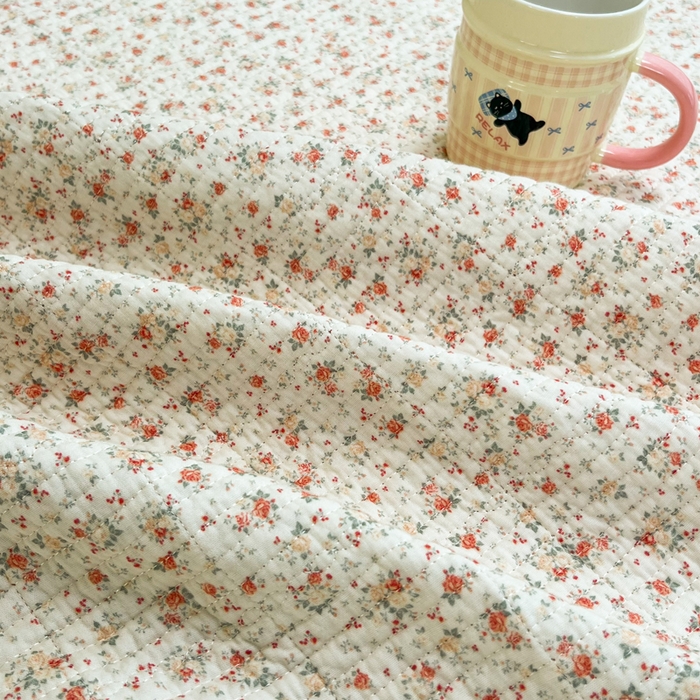 91家纺网 家纺一手货源 找家纺 欣宜家纺 2026新款全棉纱布加宝宝绒填充棉花床盖三件套 晚舟小版-黄