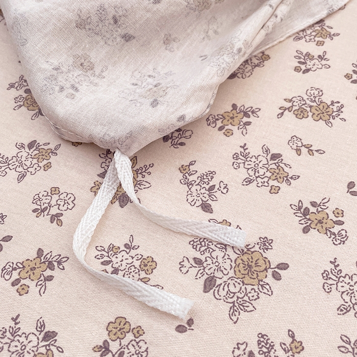 91家纺网 家纺一手货源 找家纺 世爵 2026春夏新款全棉纯棉印花小清新四件套 田园小兔