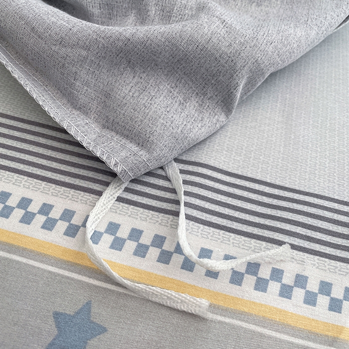 91家纺网 家纺一手货源 找家纺 世爵 2026春夏新款全棉纯棉印花小清新四件套 墨尔本