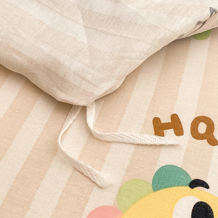 91家纺网 家纺一手货源 找家纺 世爵 2026春夏新款全棉纯棉印花小清新四件套 恐龙乐园