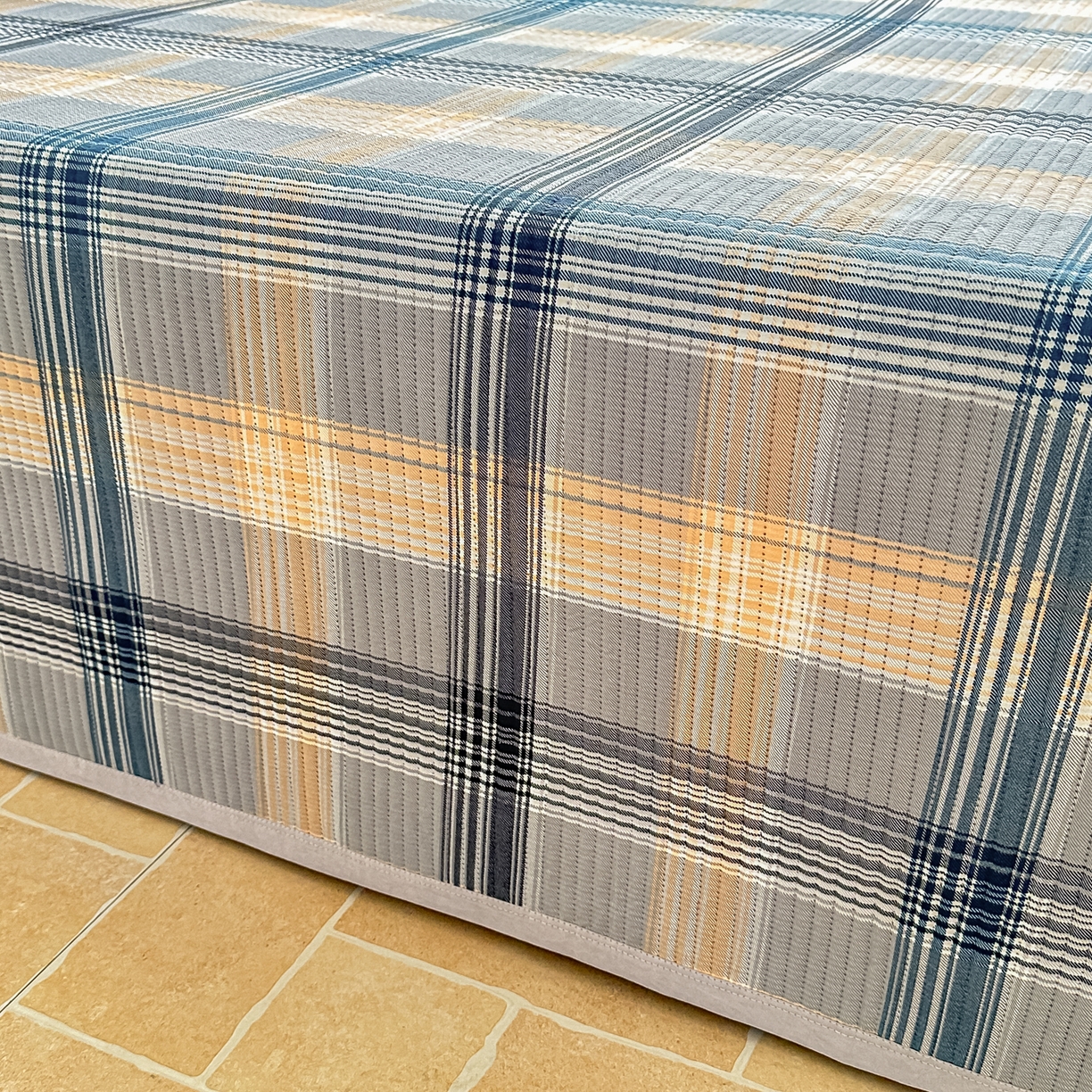 91家纺网 家纺一手货源 找家纺 手艺人家纺 2026新款水洗棉夹棉榻榻米炕盖防滑炕垫，床盖，东北大炕火炕，四季可用 KH102