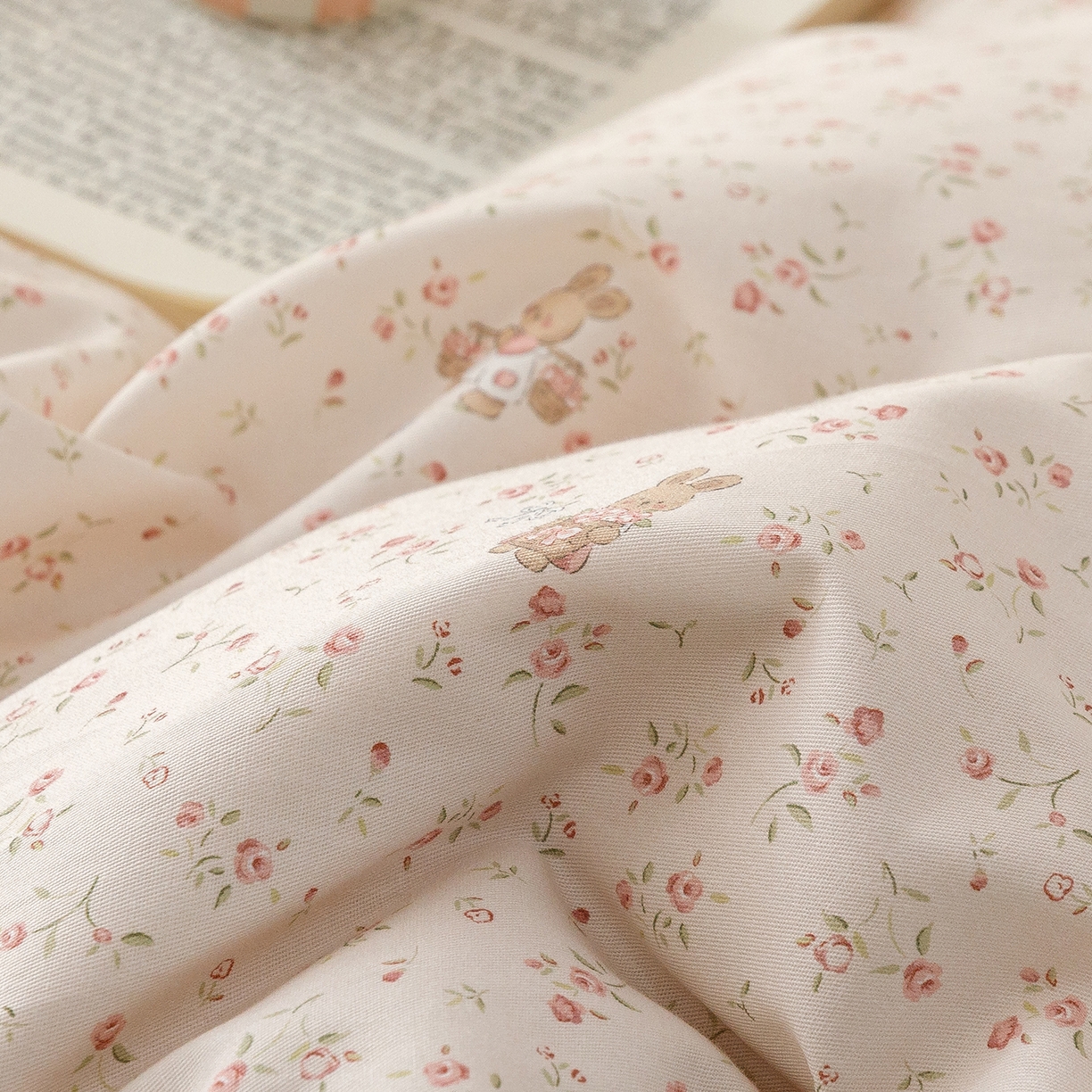 91家纺网 家纺一手货源 找家纺 （总）简宜家居（朝初家纺） 2026新款13070全棉纯棉40支斜纹蕾丝四件套