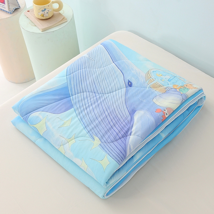 91家纺网 家纺一手货源 找家纺 （总）亚龙工厂店 2026新款大版数码云母冰丝夏凉被被子被芯