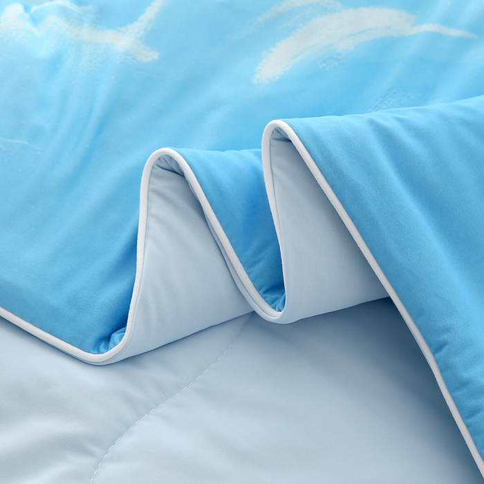 91家纺网 家纺一手货源 找家纺 （总）亚龙工厂店 2026新款大版数码云母冰丝夏凉被被子被芯