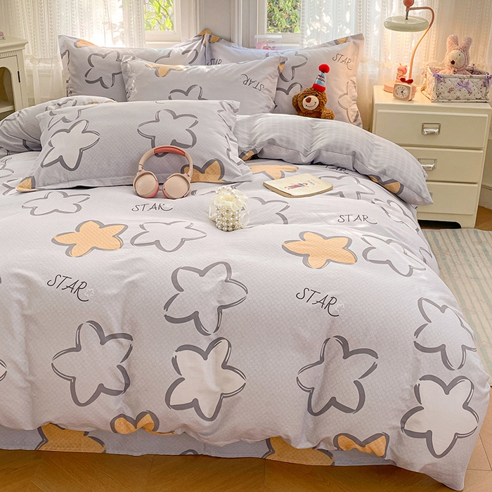 91家纺网 家纺一手货源 找家纺 （总）世爵 2026新款全棉纯棉印花小清新单被套单品系列