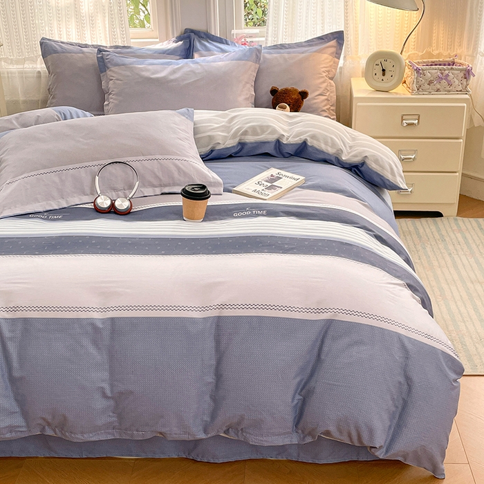 91家纺网 家纺一手货源 找家纺 （总）世爵 2026新款全棉纯棉印花小清新单被套单品系列