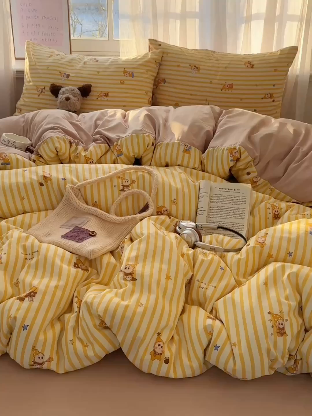 91家纺网 家纺一手货源 找家纺 （总）沐芷 2026 【提供买家秀】古法水洗仿棉A类四件套床上用品三件套被套被罩床笠款---第二波