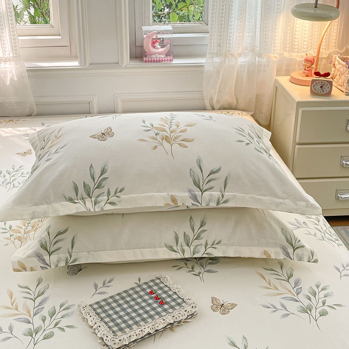 91家纺网 家纺一手货源 找家纺 世爵 2026新款全棉纯棉印花小清新单被套单品系列 香草之恋