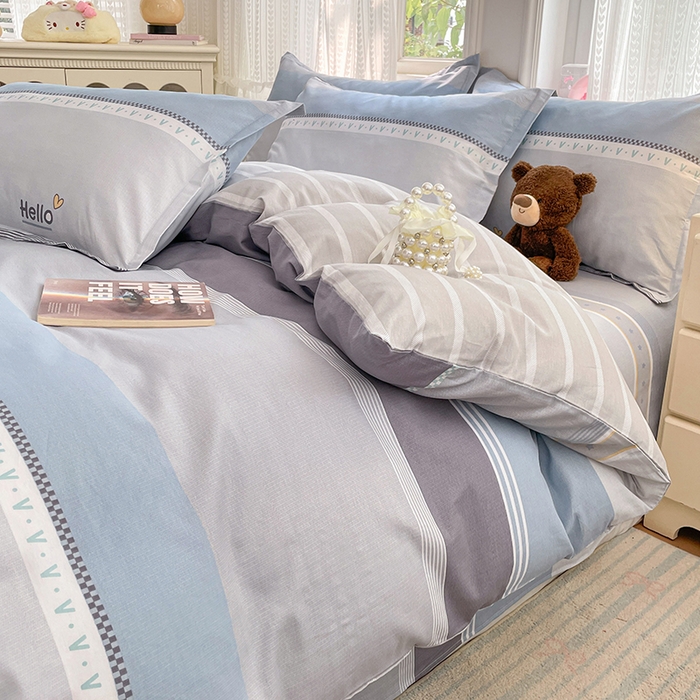 91家纺网 家纺一手货源 找家纺 世爵 2026新款全棉纯棉印花小清新单被套单品系列 墨尔本