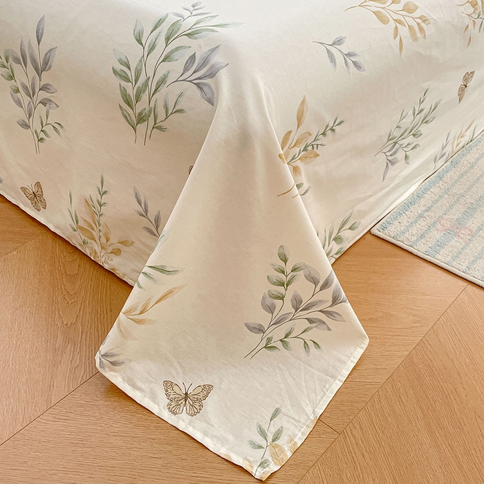 91家纺网 家纺一手货源 找家纺 世爵 2026新款全棉纯棉印花小清新单被套单品系列 香草之恋