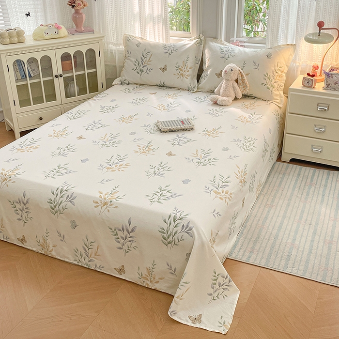 91家纺网 家纺一手货源 找家纺 世爵 2026新款全棉纯棉印花小清新单被套单品系列 香草之恋