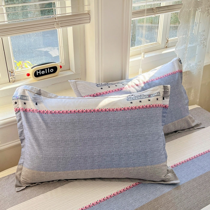 91家纺网 家纺一手货源 找家纺 世爵 2026新款全棉纯棉印花小清新单被套单品系列 尤里卡