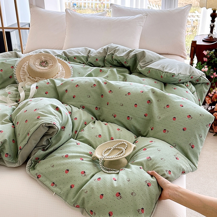 91家纺网 家纺一手货源 找家纺 （总）家贝爱 2026新款加厚水洗棉被套被套单件