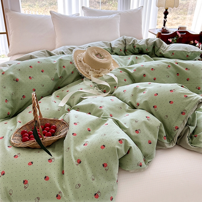 91家纺网 家纺一手货源 找家纺 （总）家贝爱 2026新款加厚水洗棉被套被套单件