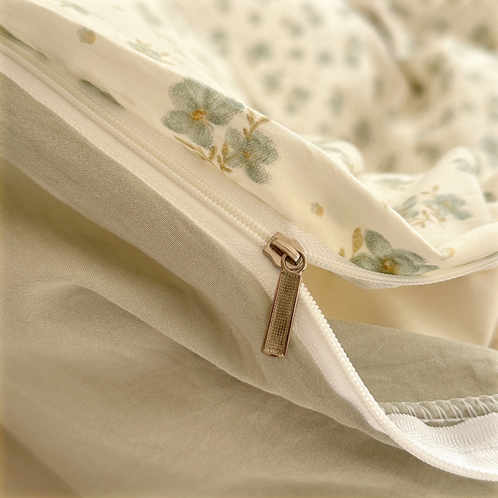 91家纺网 家纺一手货源 找家纺 家贝爱 2026新款加厚水洗棉被套被套单件 轻婉花语