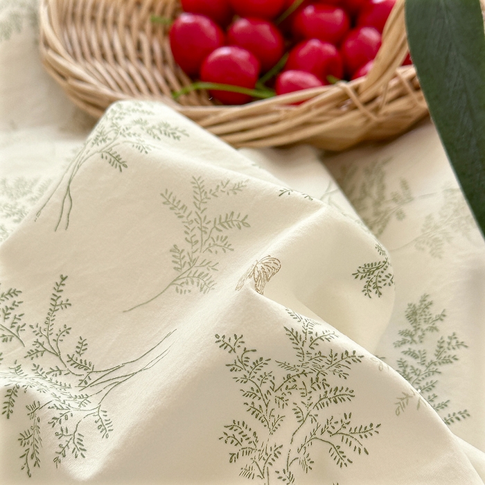 91家纺网 家纺一手货源 找家纺 家贝爱 2026新款加厚水洗棉被套被套单件 沐雅-绿