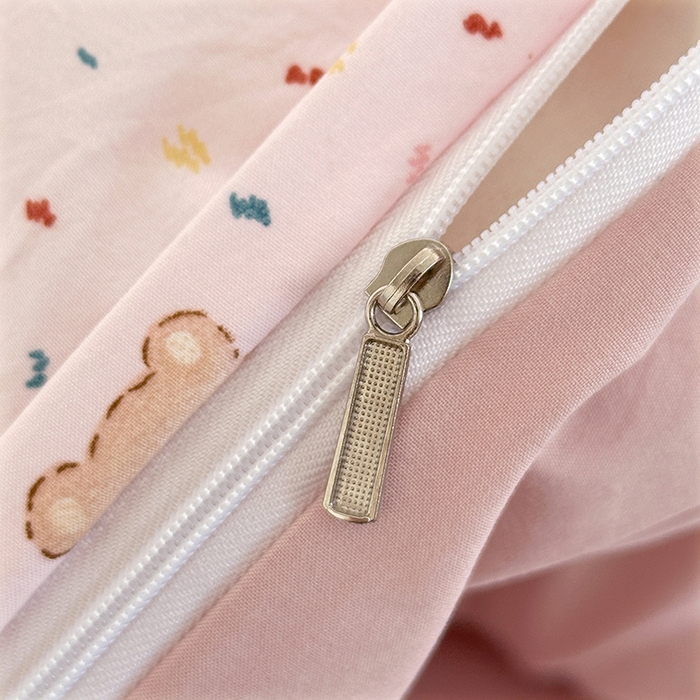 91家纺网 家纺一手货源 找家纺 家贝爱 2026新款加厚水洗棉被套被套单件 甜蜜小熊