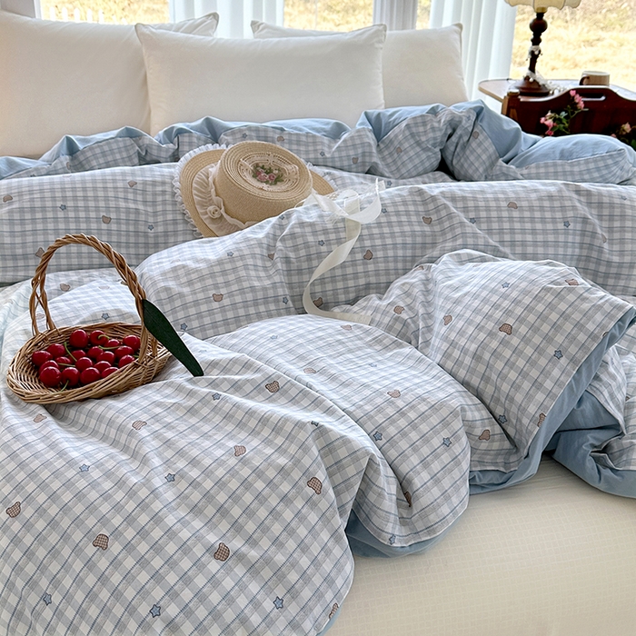 91家纺网 家纺一手货源 找家纺 家贝爱 2026新款加厚水洗棉被套被套单件 童趣时光