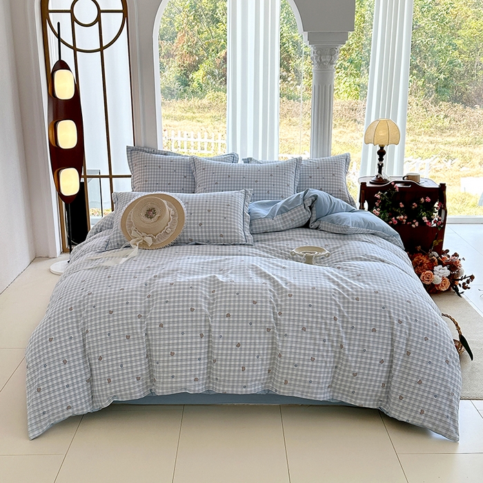 91家纺网 家纺一手货源 找家纺 家贝爱 2026新款加厚水洗棉被套被套单件 童趣时光