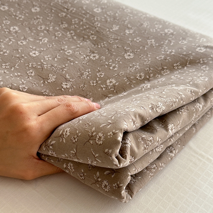 91家纺网 家纺一手货源 找家纺 家贝爱 2026新款加厚水洗棉被套被套单件 晚秋花语