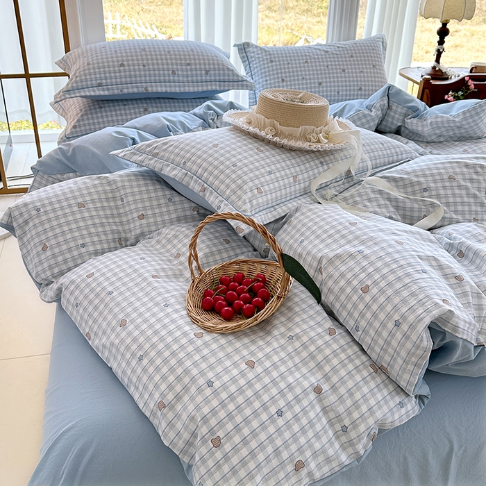 91家纺网 家纺一手货源 找家纺 家贝爱 2026新款加厚水洗棉被套被套单件 童趣时光