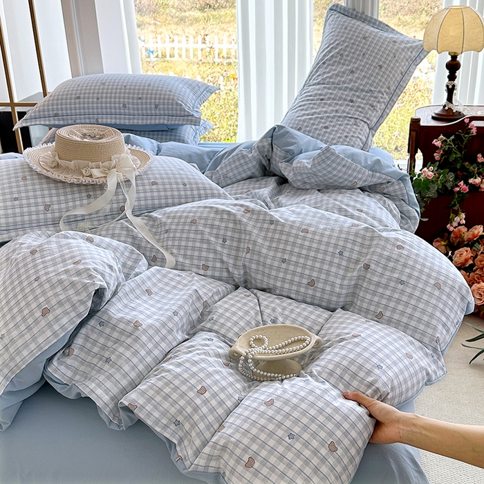 91家纺网 家纺一手货源 找家纺 家贝爱 2026新款加厚水洗棉被套被套单件 童趣时光