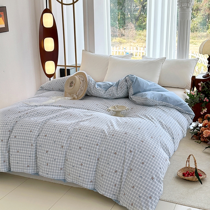 91家纺网 家纺一手货源 找家纺 家贝爱 2026新款加厚水洗棉被套被套单件 童趣时光