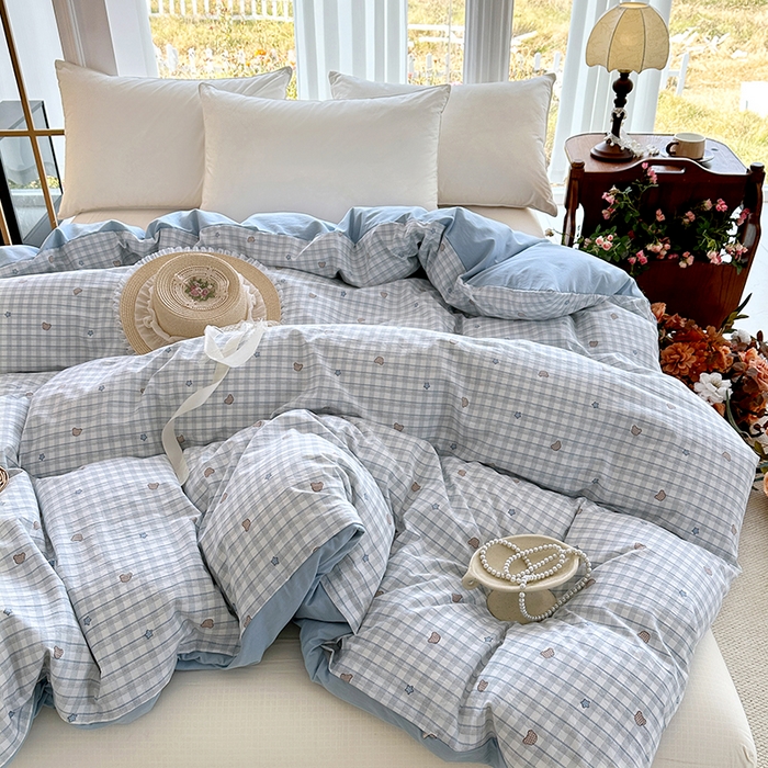 91家纺网 家纺一手货源 找家纺 家贝爱 2026新款加厚水洗棉被套被套单件 童趣时光