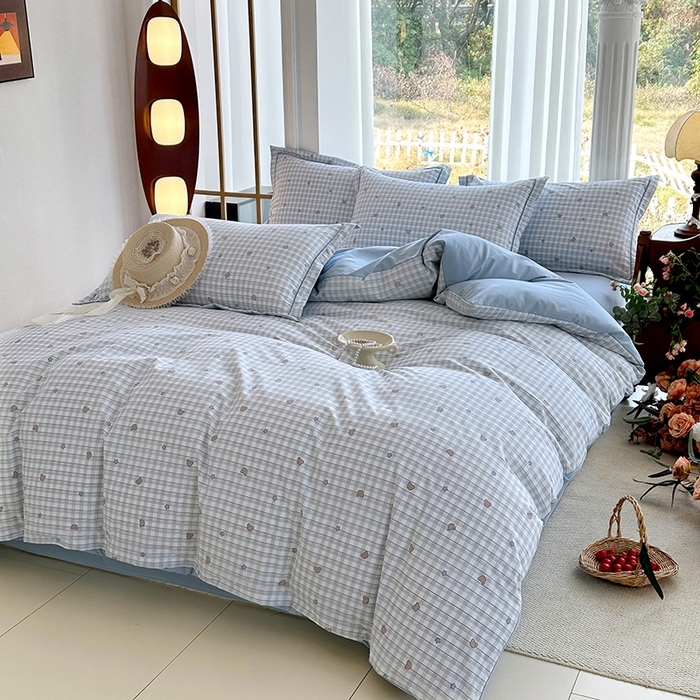 91家纺网 家纺一手货源 找家纺 家贝爱 2026新款加厚水洗棉被套被套单件 童趣时光