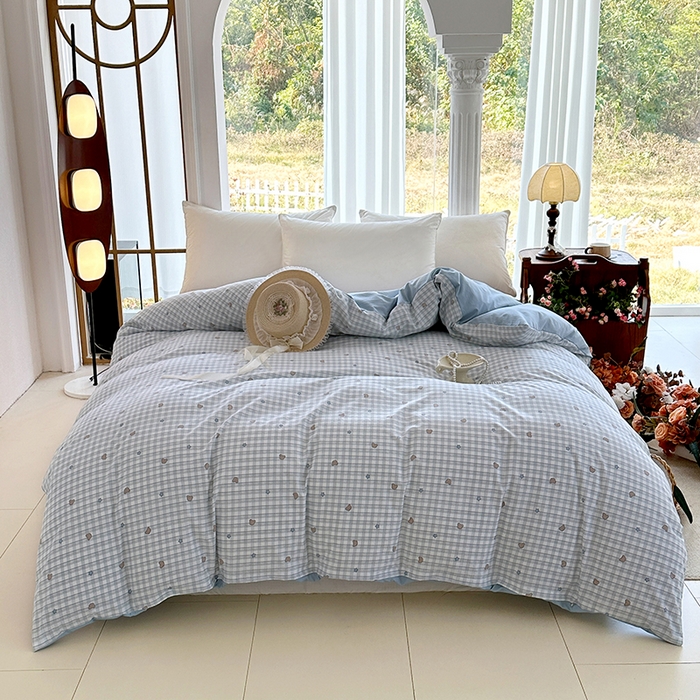 91家纺网 家纺一手货源 找家纺 家贝爱 2026新款加厚水洗棉被套被套单件 童趣时光