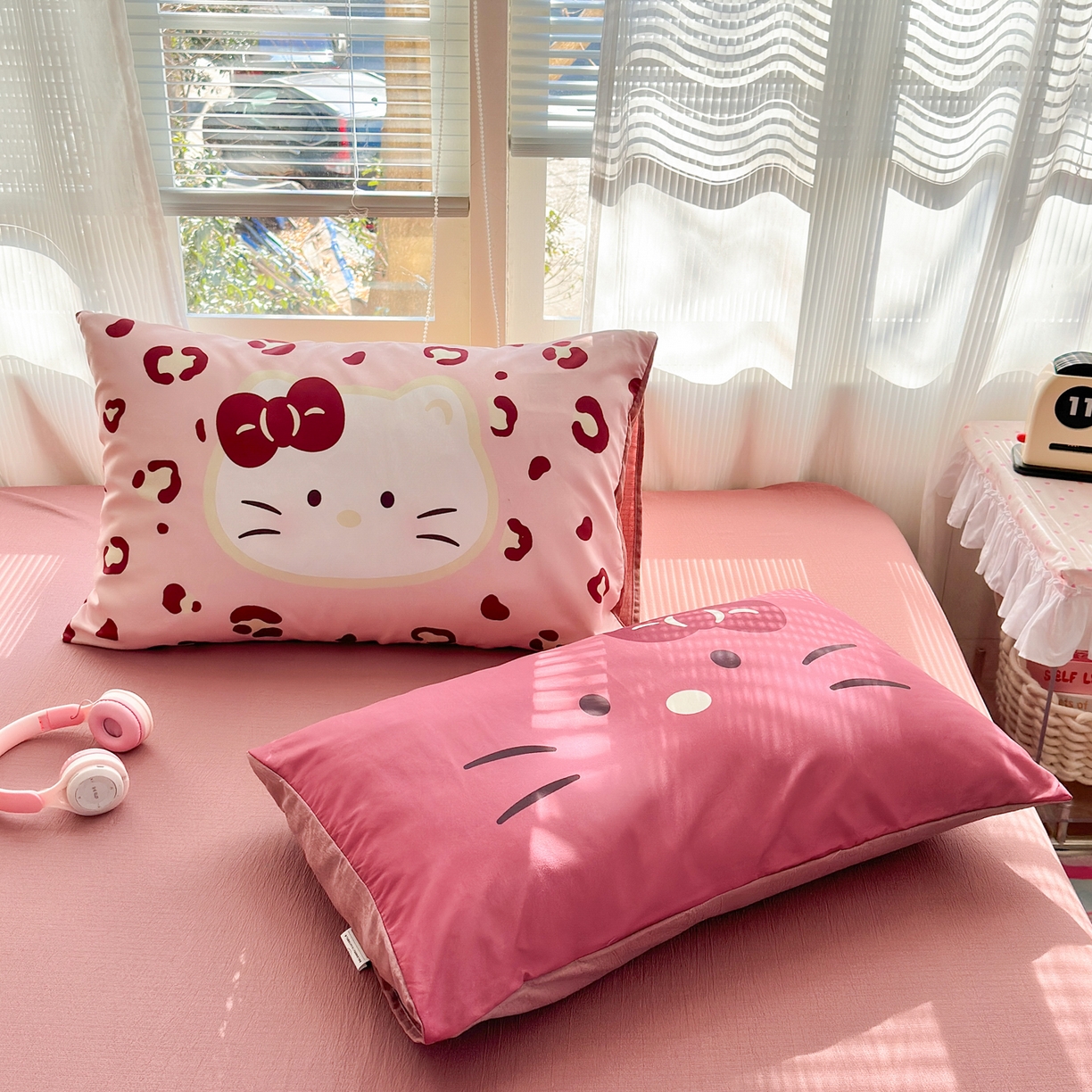 91家纺网 家纺一手货源 找家纺 （总）一霖家纺 2026新款云感皱皱纱小清新印花数码系列四件套 小红书爆款