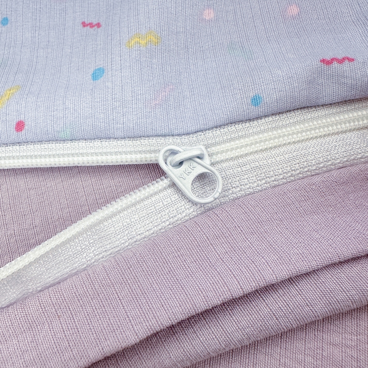 91家纺网 家纺一手货源 找家纺 一霖家纺 2026新款云感皱皱纱小清新印花数码系列四件套 小红书爆款 蓝莓奶糖