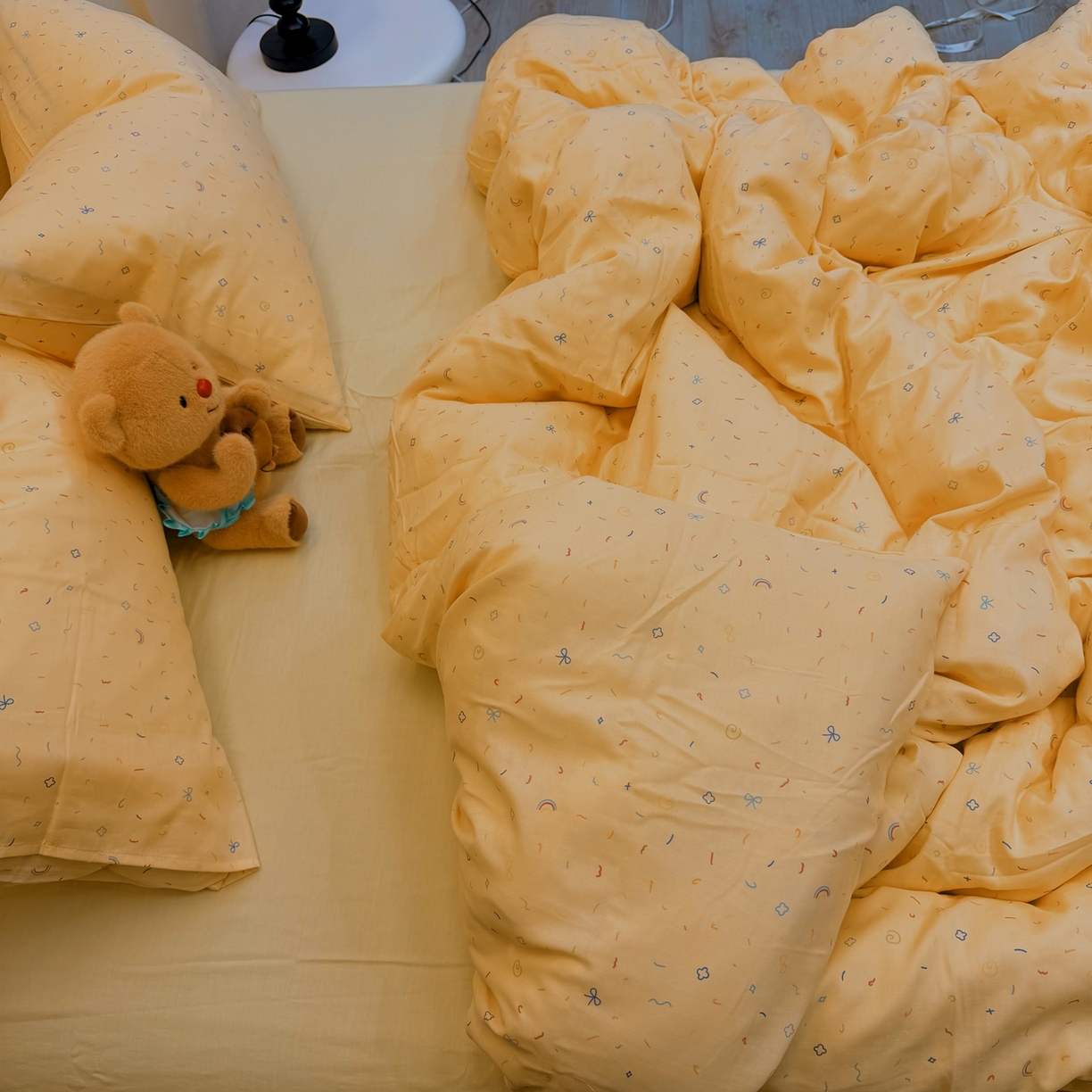 91家纺网 家纺一手货源 找家纺 （总）优品阁 2025新款全棉A类双层纱四件套