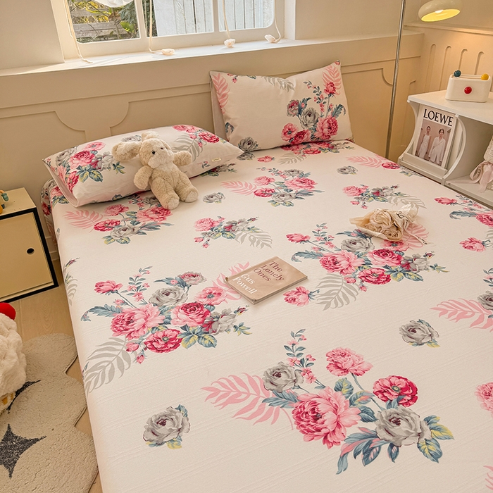 91家纺网 家纺一手货源 找家纺 （总）爱彼家纺 2026春夏新款原棉老粗布小碎花风格系列二