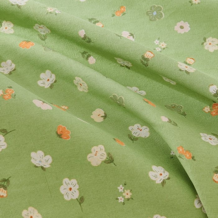 91家纺网 家纺一手货源 找家纺 爱彼家纺 2026春夏新款原棉老粗布小碎花风格系列二 百花齐放